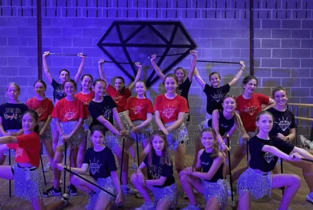 Danskamp van Dansschool Diamonds